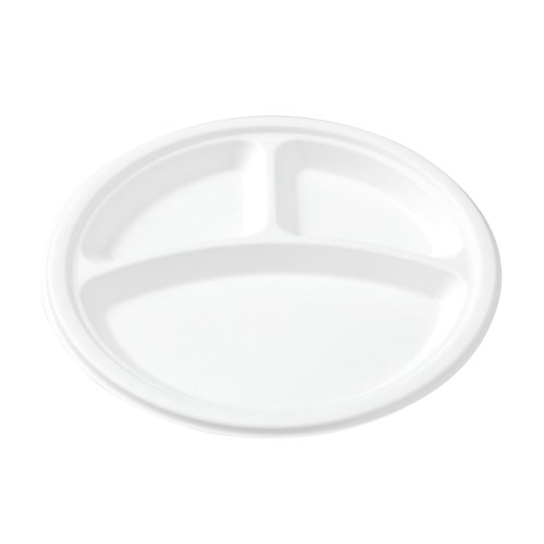 ECO SUGARCANE 3 COMP PLATE