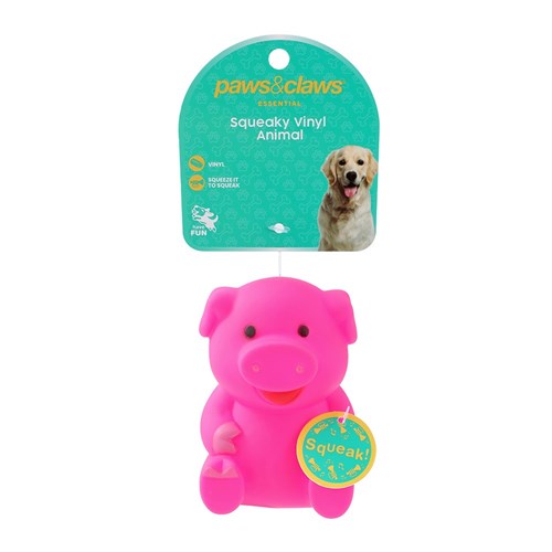 VINYL ANIMAL PET TOY