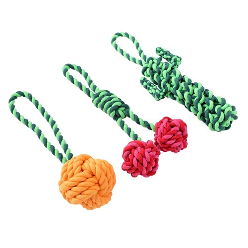 FRUIT ROPE DOG TOY