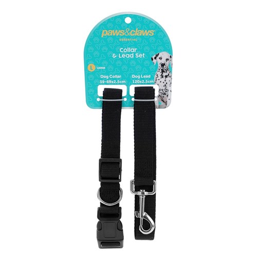ESSENTIALS COLLAR & LEAD SET