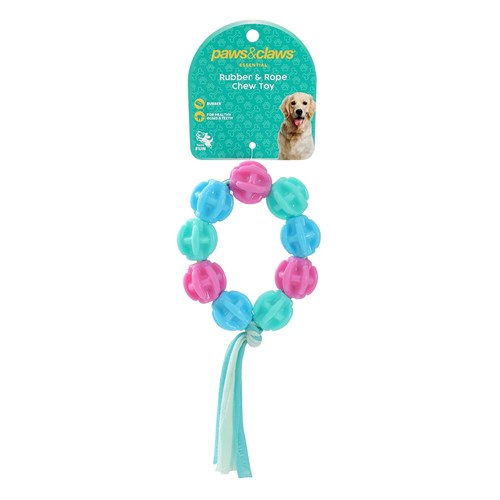 PUPPY TPR & TSHIRT ROPE TOYS
