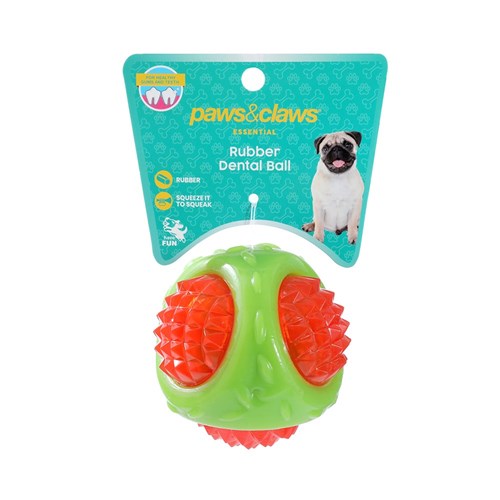 TPR DENTAL BALL 2 COLOUR