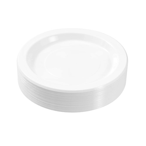 REUSABLE PLASTIC SERVING PLATE