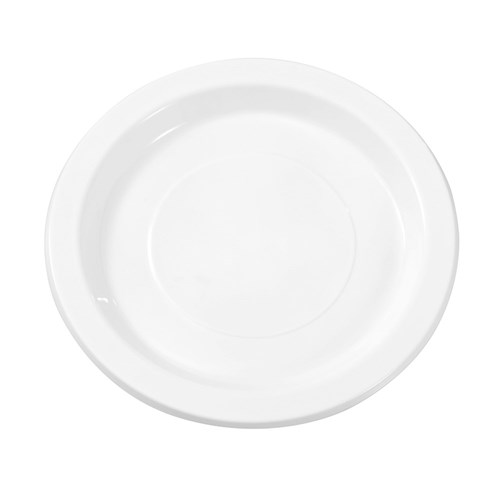REUSABLE PLASTIC SERVING PLATE