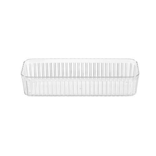 CRYSTAL RIBBED TRAY