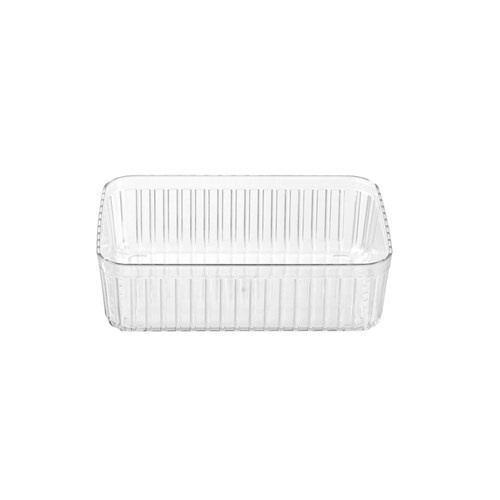 CRYSTAL RIBBED TRAY