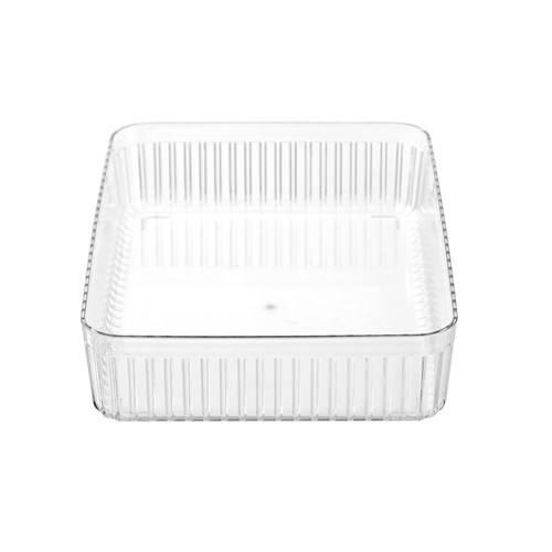 CRYSTAL RIBBED TRAY