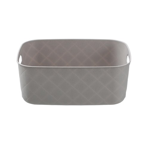 DIAMOND QUILT BASKET  M