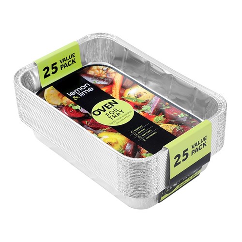 FOIL TRAY VALUE 25PK