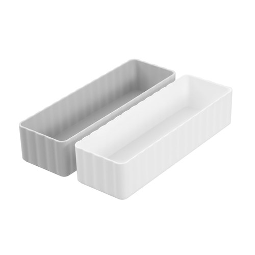 RIPPLED STACKING TRAY