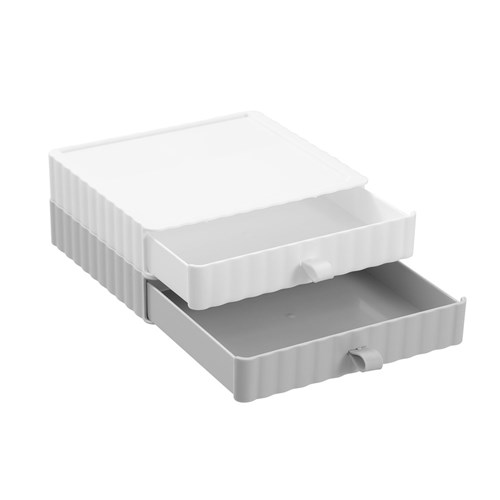 RIPPLED STACKING DRAWER