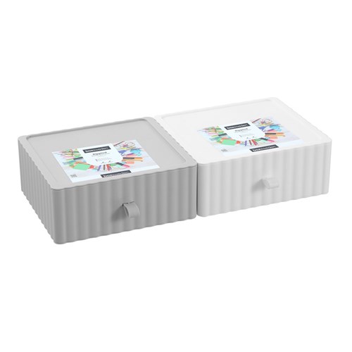 RIPPLED STACKING DRAWER