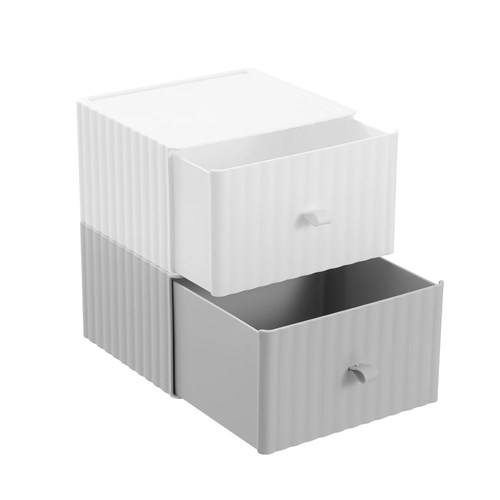 RIPPLED STACKING DRAWER