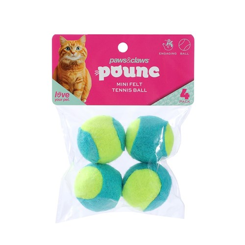 POUNCE MINI FELT TENNIS BALL