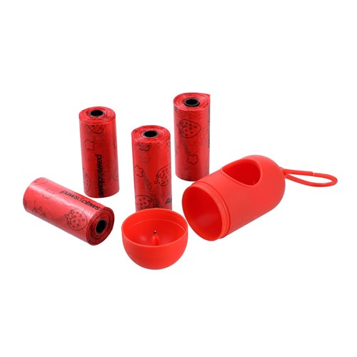 SCENTED POOP BAGS & DISPENSER