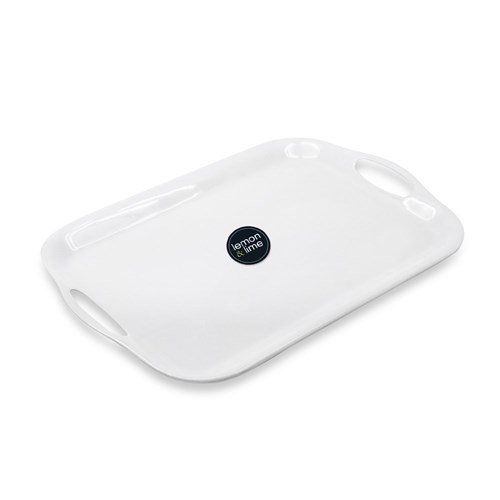 MELAMINE TRAY WITH HANDLES