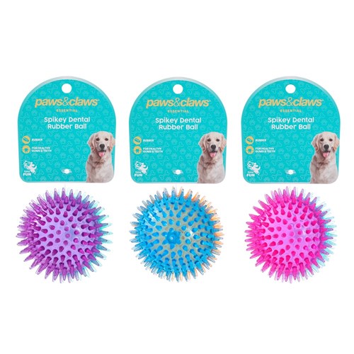 TPR SPIKEY BALL 2-TONE