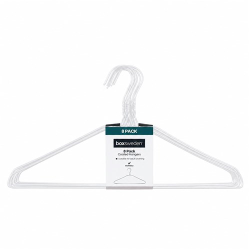 HANGIT WIRE HANGERS 8PK 40CM