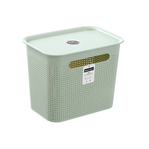 KOI LIDDED STORAGE BASKET 6.5L