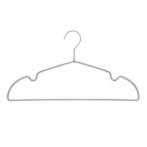 HANGIT SUEDE HANGERS 8PK