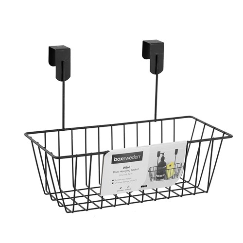 WIRE DOOR HANGING BASKET
