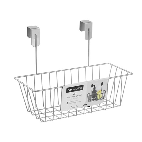 WIRE DOOR HANGING BASKET