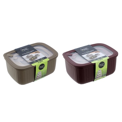 RIPPLED FOOD CONTAINERS