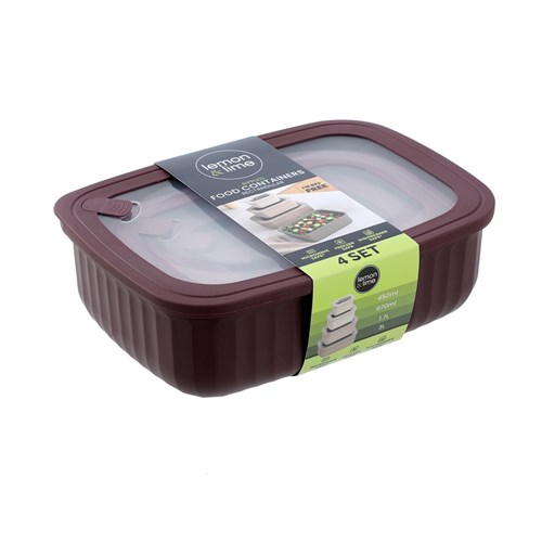 RIPPLED FOOD CONTAINERS