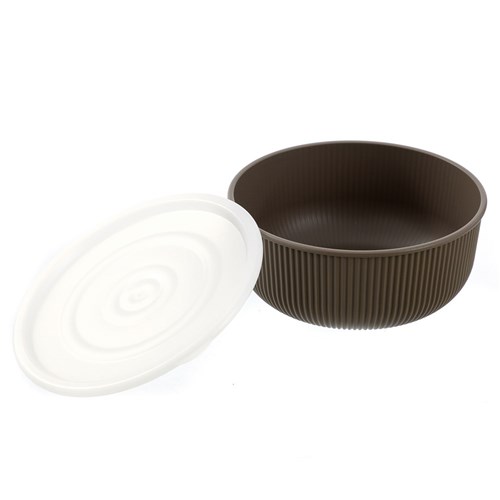 RIBBED SERVING BOWLS 4PC SET