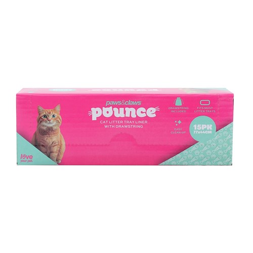 POUNCE CAT LITTER TRAY LINER