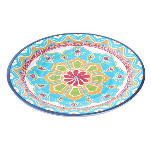 MOROCCAN MELAMINE DINNER PLATE
