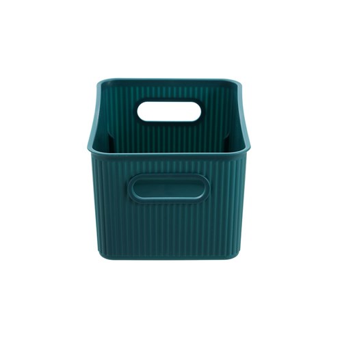 RIBBED STORAGE BASKET 6L
