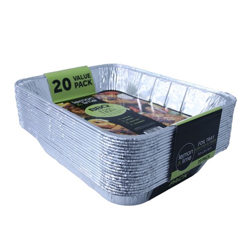 FOIL TRAY VALUE 20PK