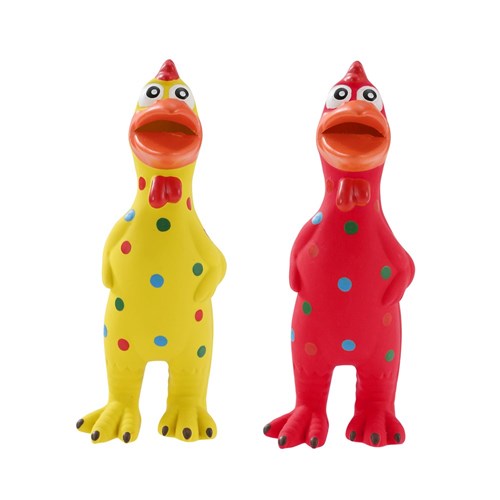 DOGGO SQUEAKY CHICKEN TOY