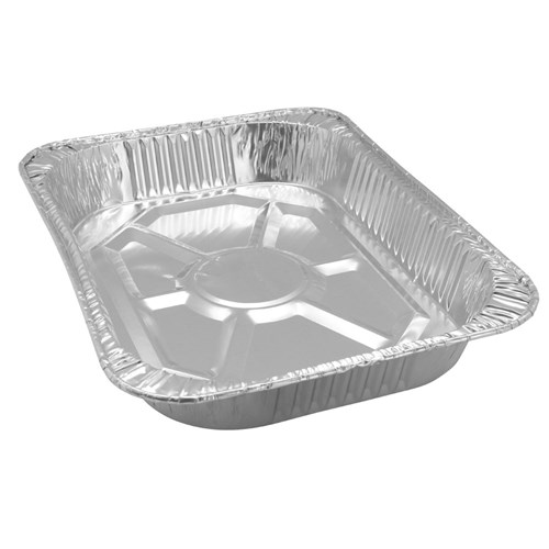 FOIL TRAY W/ WIRE HANDLES