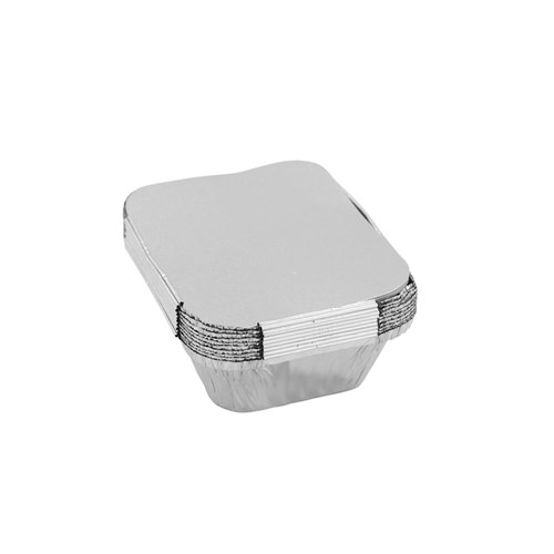 FOIL CONTAINER W/ LID 10PK