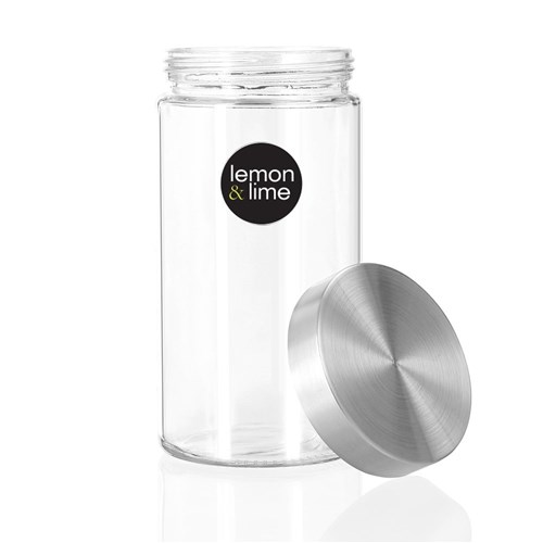 ALTO GLASS JAR S/STEEL LID