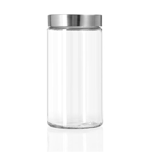 ALTO GLASS JAR S/STEEL LID