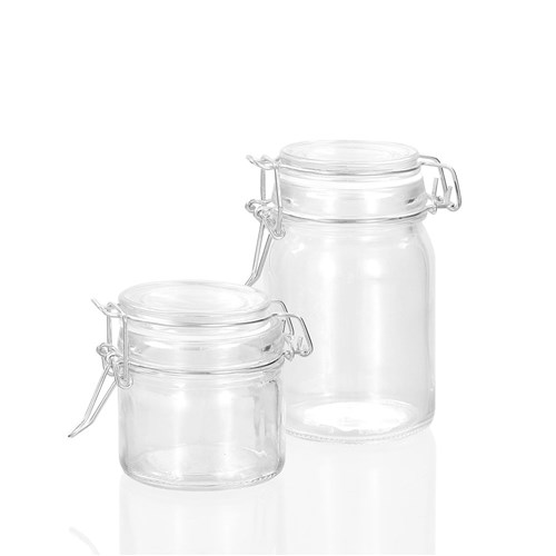 FRESCO GLASS CLIP JAR