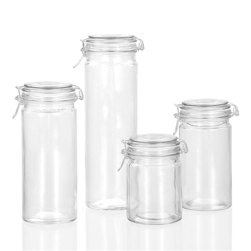 FRESCO GLASS CLIP JAR 1.1L