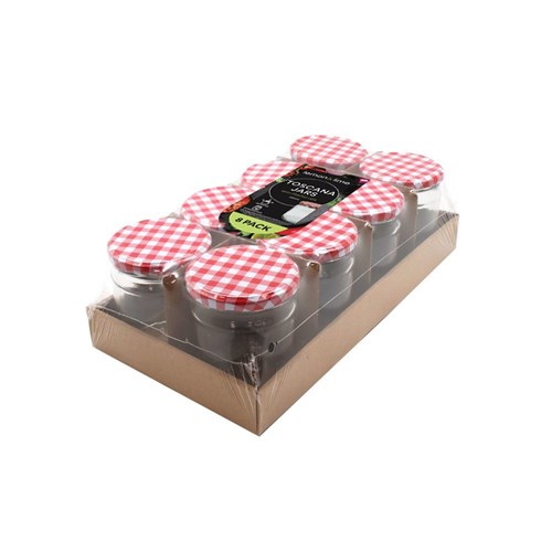 TOSCANA GLASS CONSERVE JARS