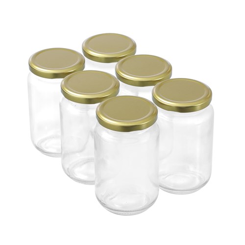VERONA GLASS CONSERVE JARS