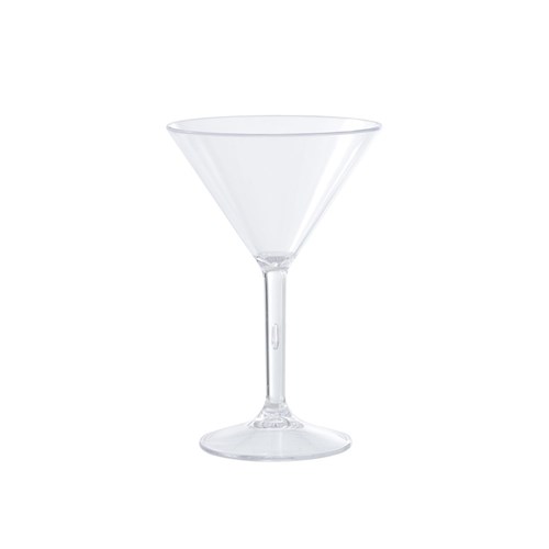 PLASTIC MARTINI CUP 280ML