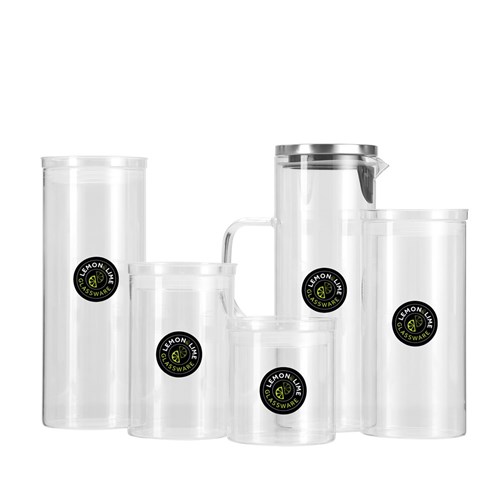 GLASS WATER JUG 1.8L