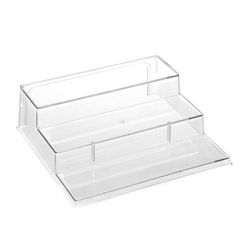 CRYSTAL 3 TIER SHELF ORGANISER