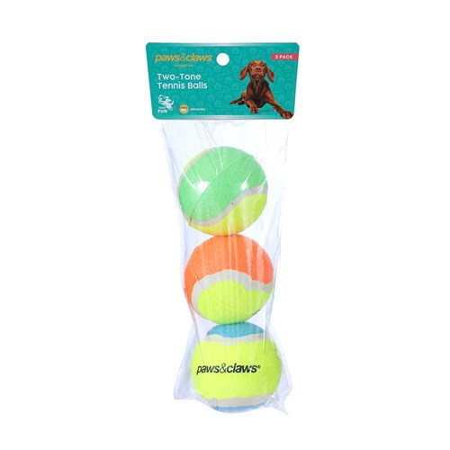 TENNIS BALLS 3PK 6CM