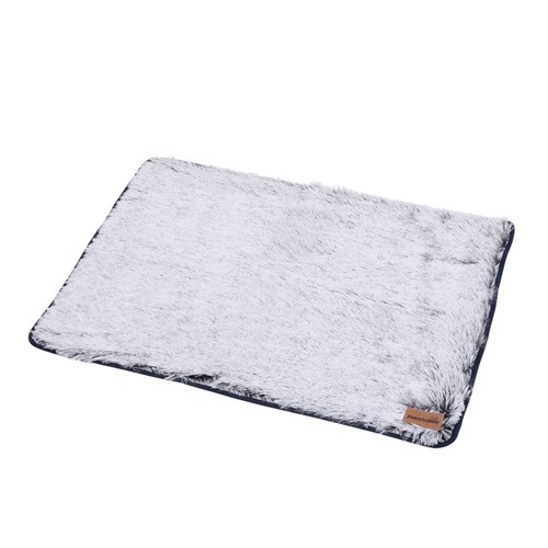 CALMING PLUSH BLANKET SILVER