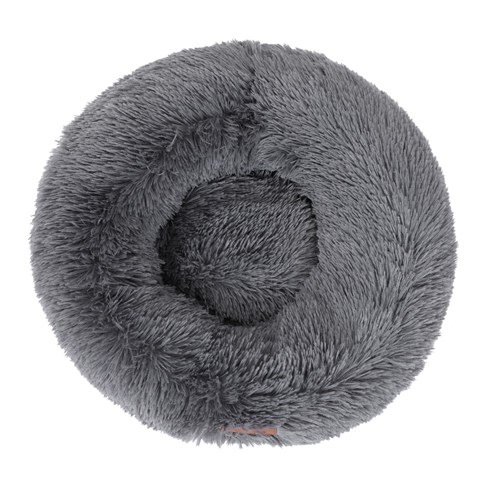 CALMING PLUSH BED GREY SMALL