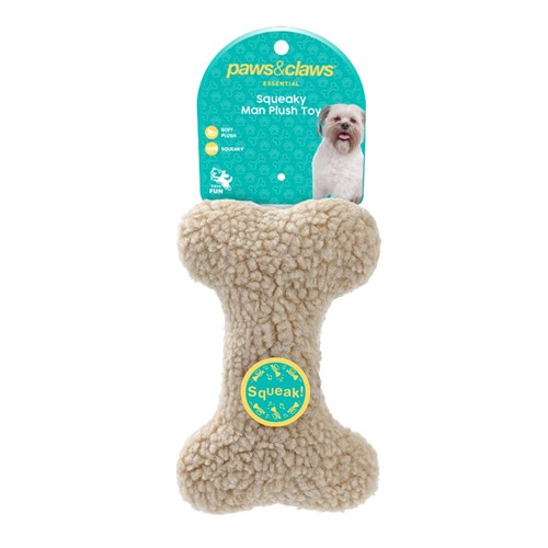 SQUEAKY SHERPA PLUSH MAN &