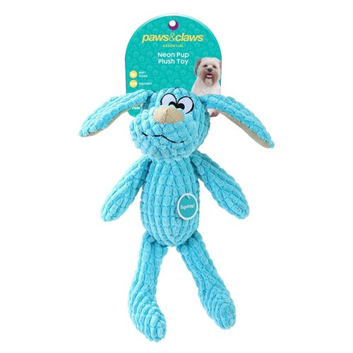 NEON PUP PLUSH 3 ASSTD